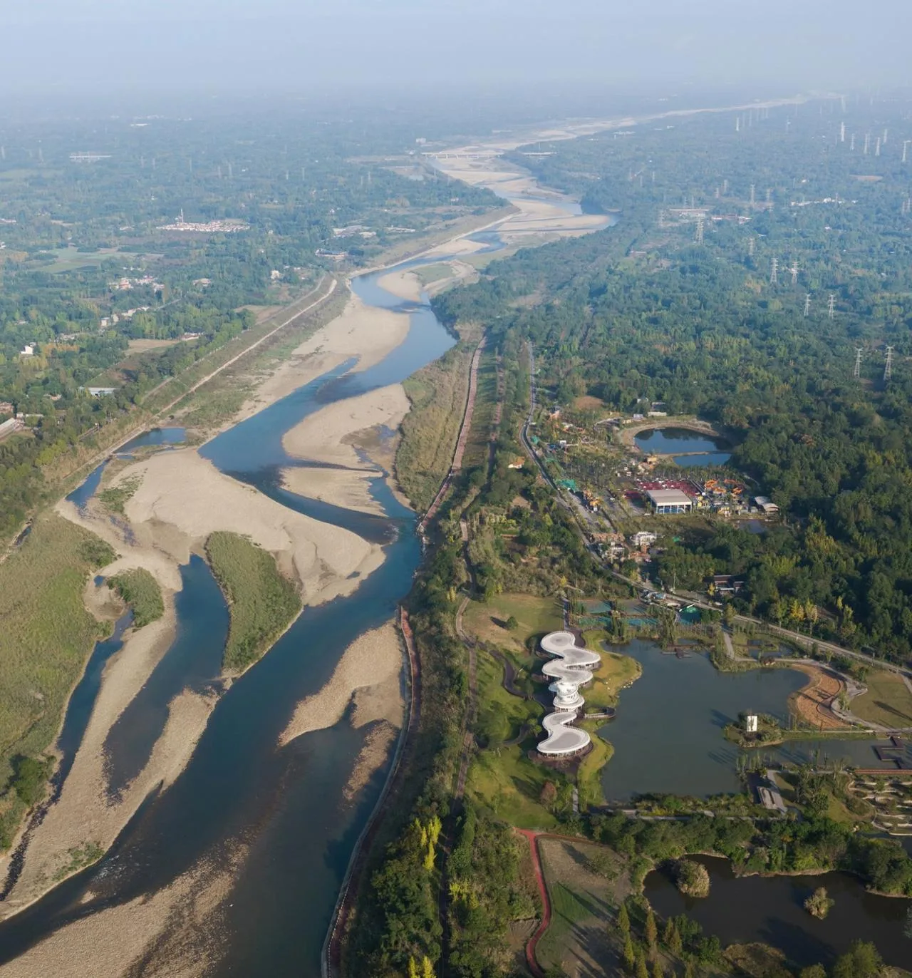 BIM Architecture | Fudao Lujiatan Wetland Park Commercial Service Center/MUDA Architecture