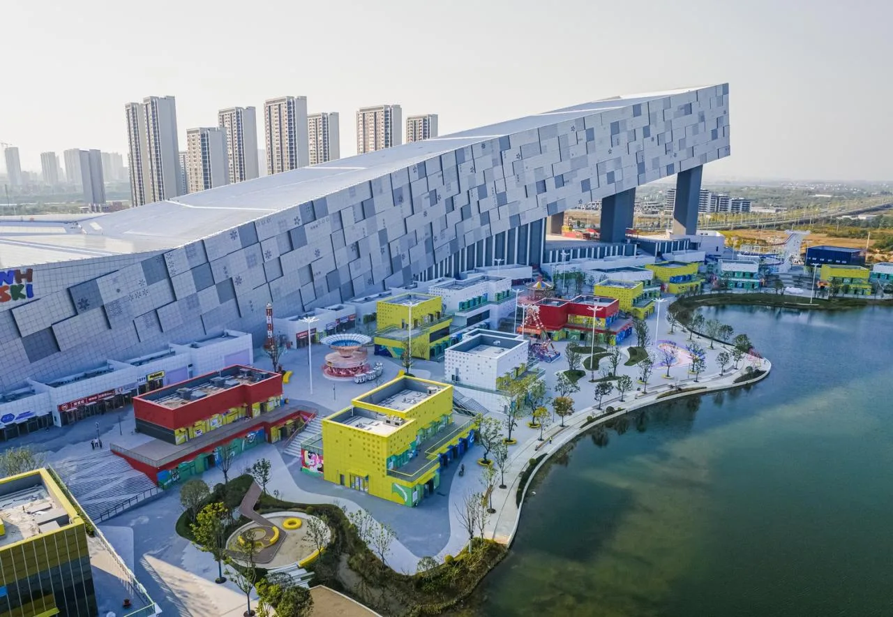 BIM Architecture | Wuhan Ganlu Mountain International Ski Resort/CLOU Ke Road Architecture