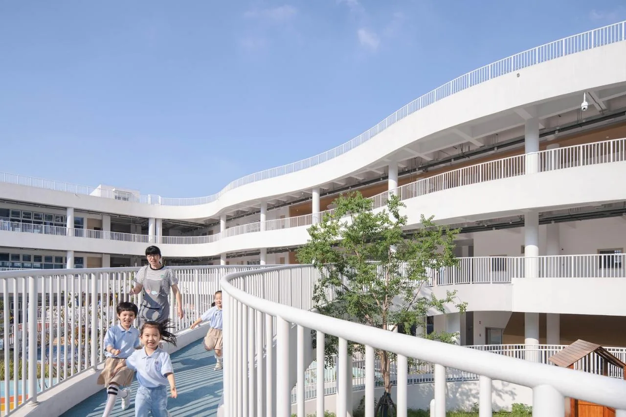 BIM Architecture | Wuxi Huaxing Kindergarten/Yuan Xiuwan Architecture Firm