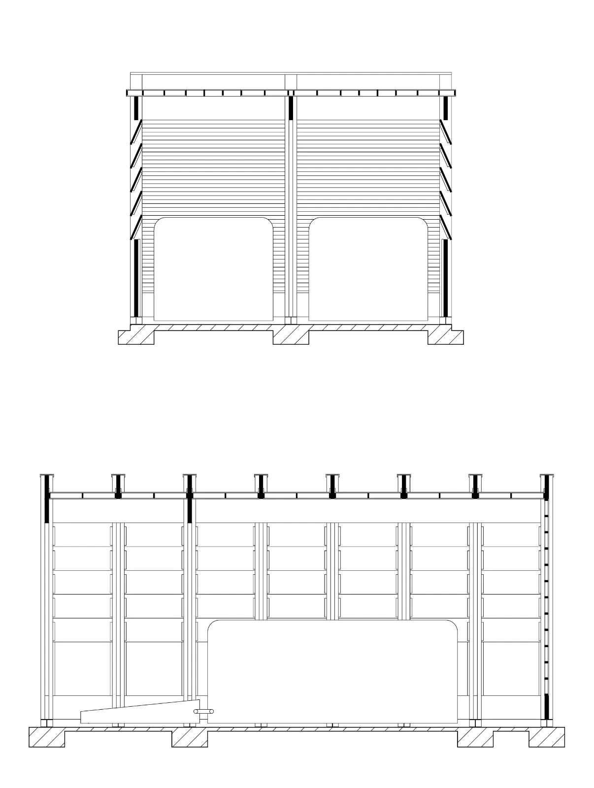 BIM Architecture | Langfang Beifengdao Garbage Transfer Station Design/Garden Architecture Studio