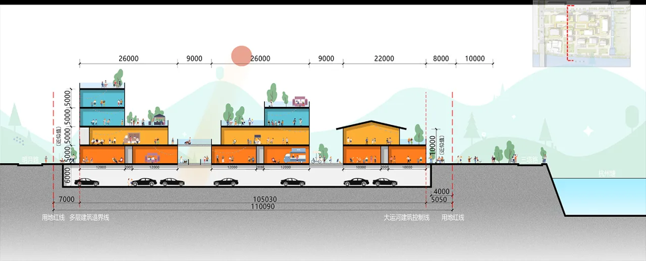 BIM Architecture | Integrating Canal Culture and Song Dynasty Charm to Build a New Landmark of Jiaxing Cultural and Business Tourism Integration/Shanghai Sanyi