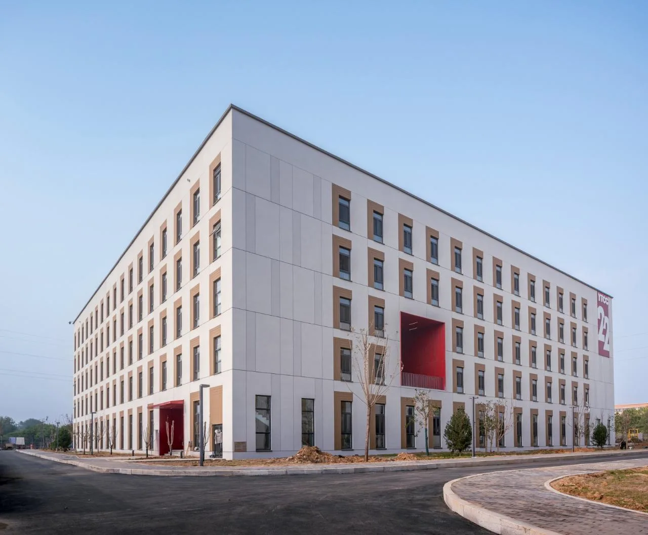 BIM Architecture | Yantai City Science and Technology Vocational College Phase II/Super City Architecture