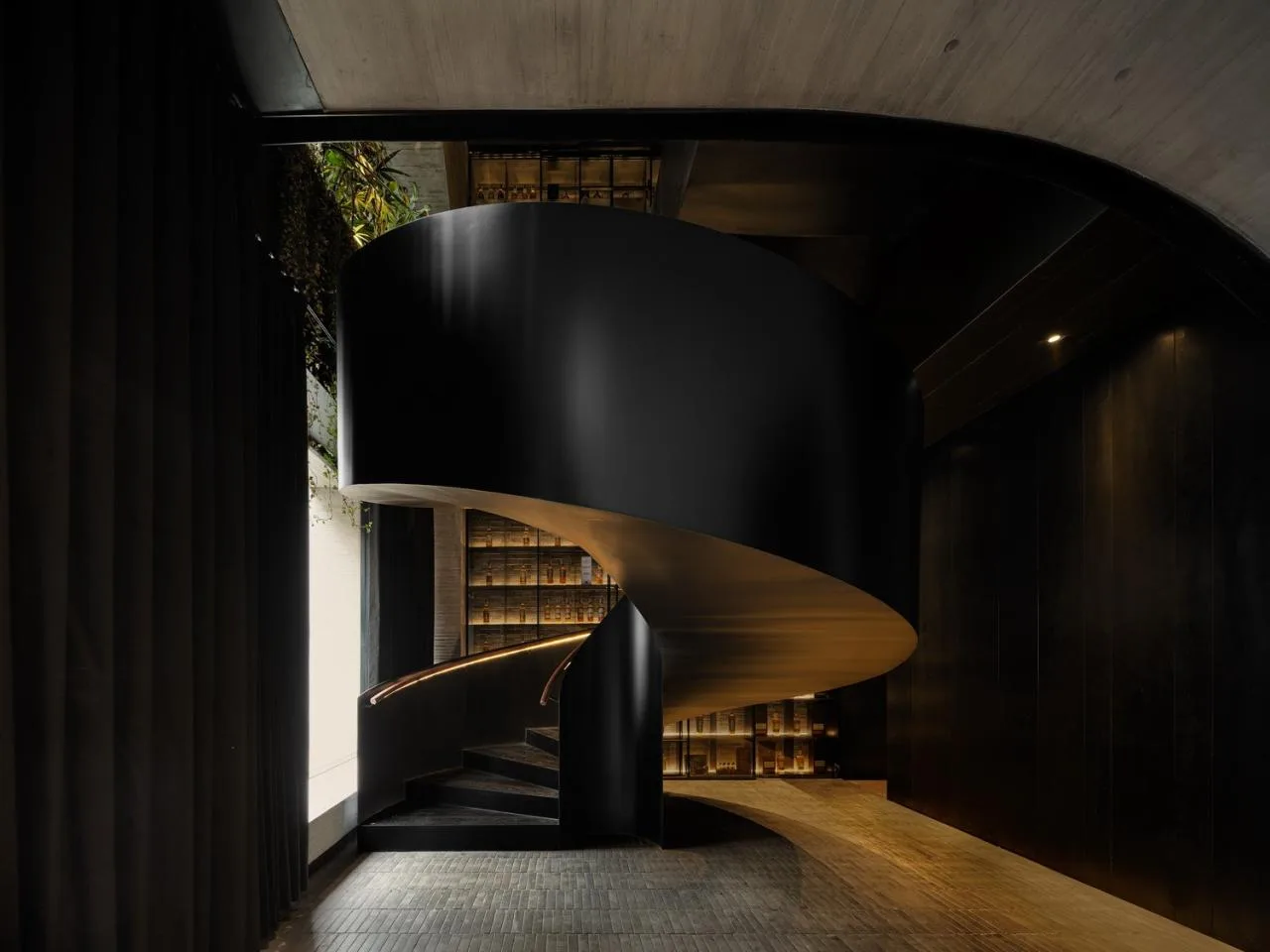 BIM Architecture | Whiskey Bar: Taiyuan Hujin Whiskey Bar/JSPA Design Zhuohan Architectural Design