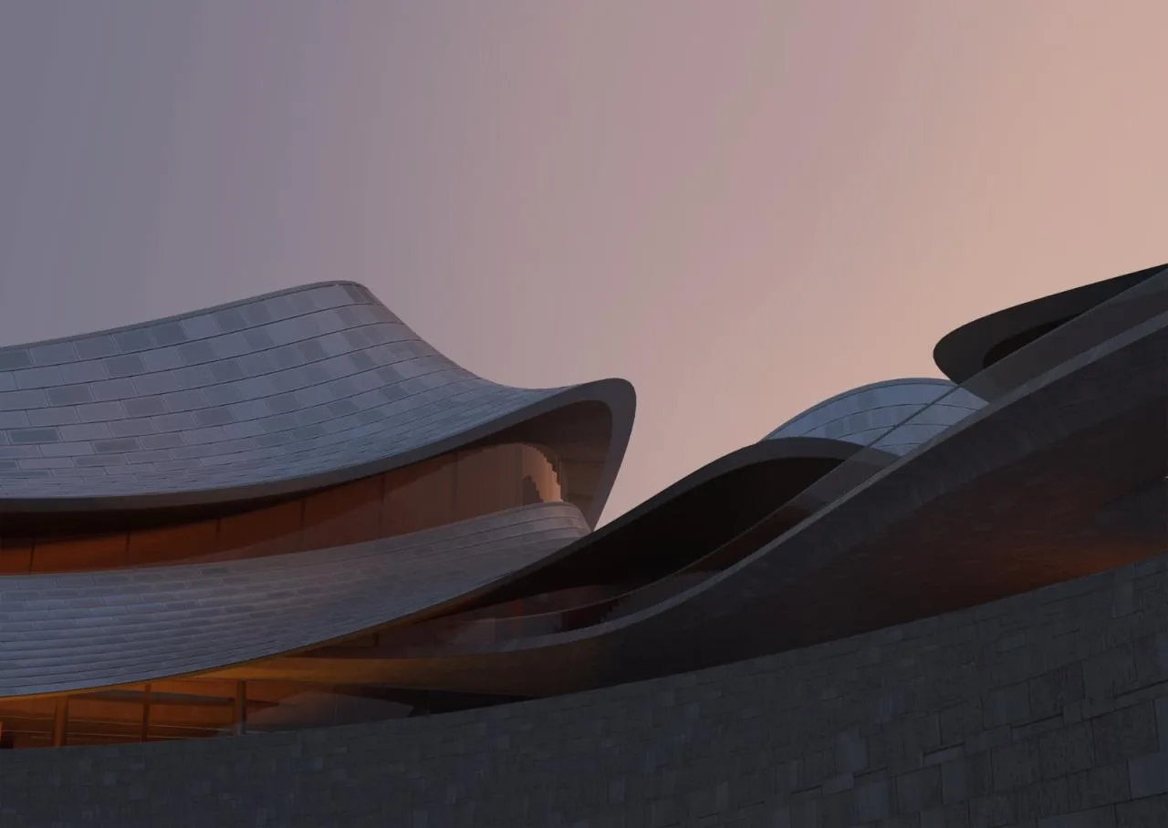BIM Architecture | Bid winning Proposal for Cao'ejiang Cultural and Art Center/ZHA+Zhongnan Construction Institute