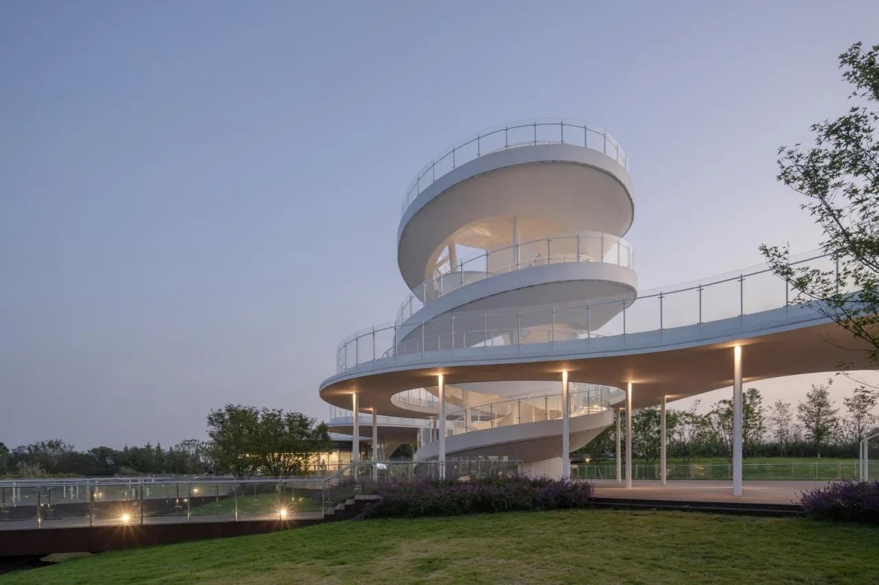 BIM Architecture | Fudao Lujiatan Wetland Park Commercial Service Center/MUDA Architecture