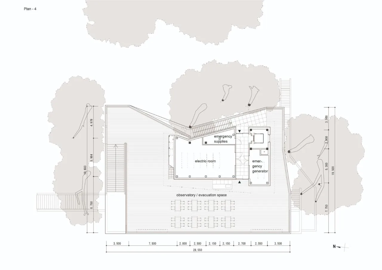 BIM Architecture | Tsunami Evacuation Complex: Toi Orange Terrace/Imai Laboratory, University of Tokyo IIS+Nippon Urban Space Co., Ltd