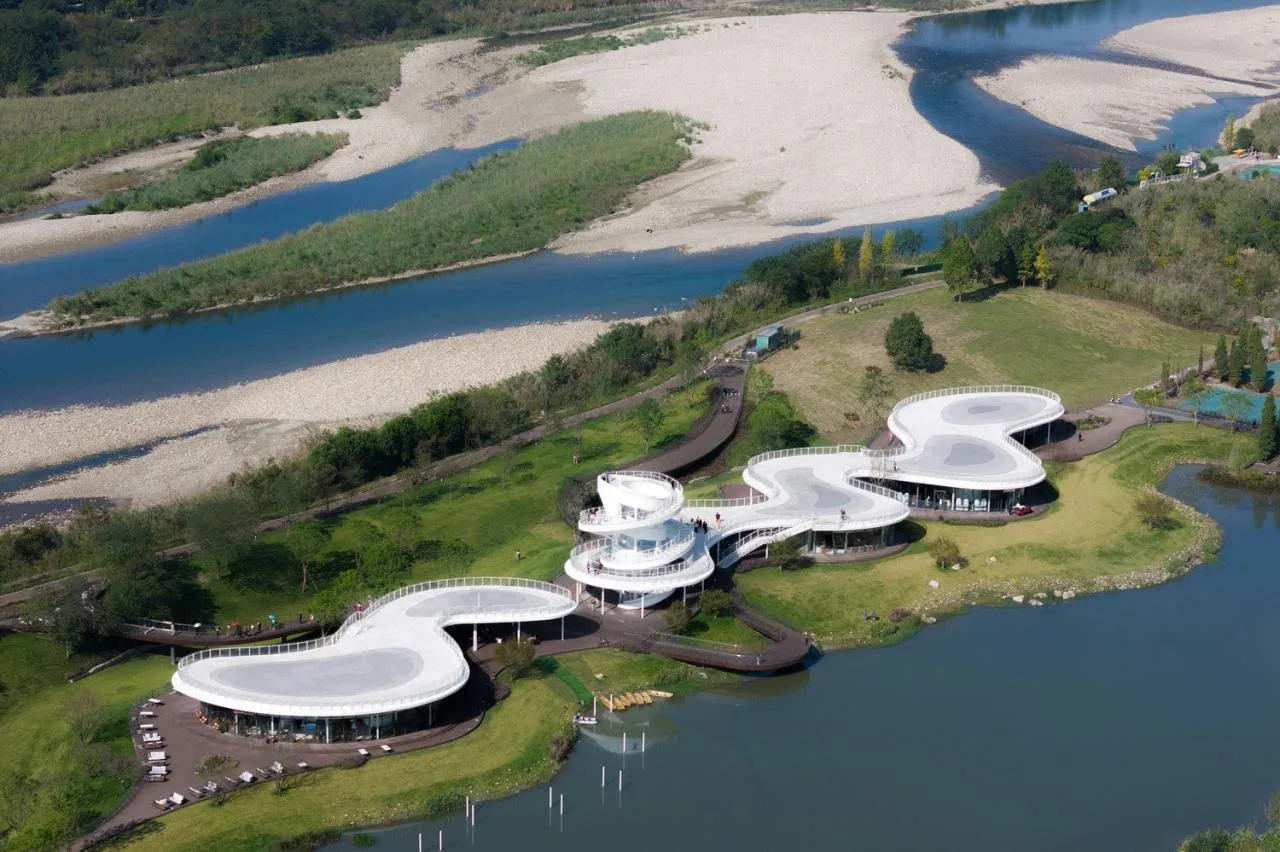 BIM Architecture | Fudao Lujiatan Wetland Park Commercial Service Center/MUDA Architecture