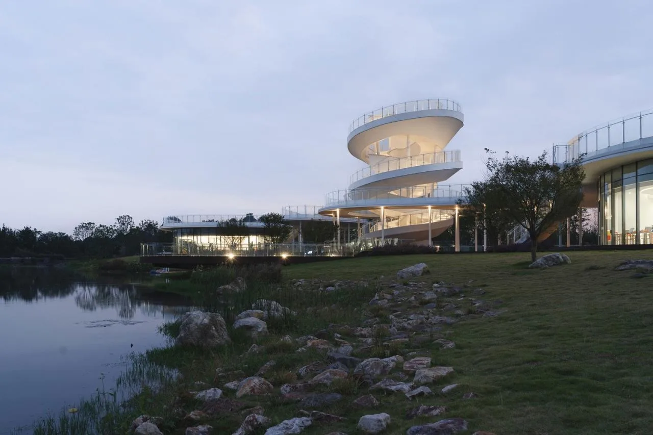 BIM Architecture | Fudao Lujiatan Wetland Park Commercial Service Center/MUDA Architecture