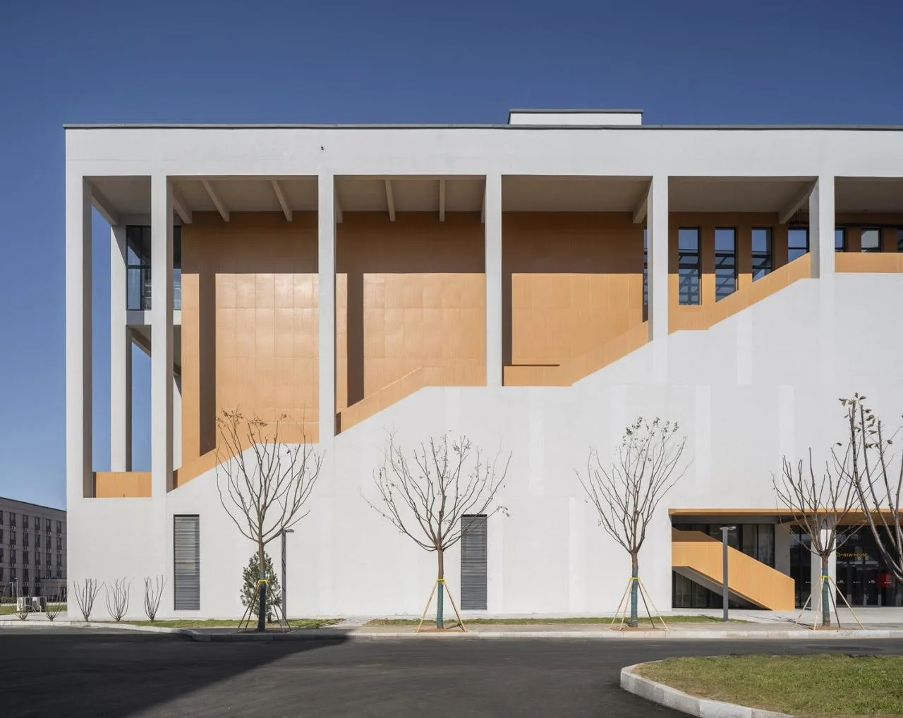 BIM Architecture | Yantai City Science and Technology Vocational College Phase II/Super City Architecture