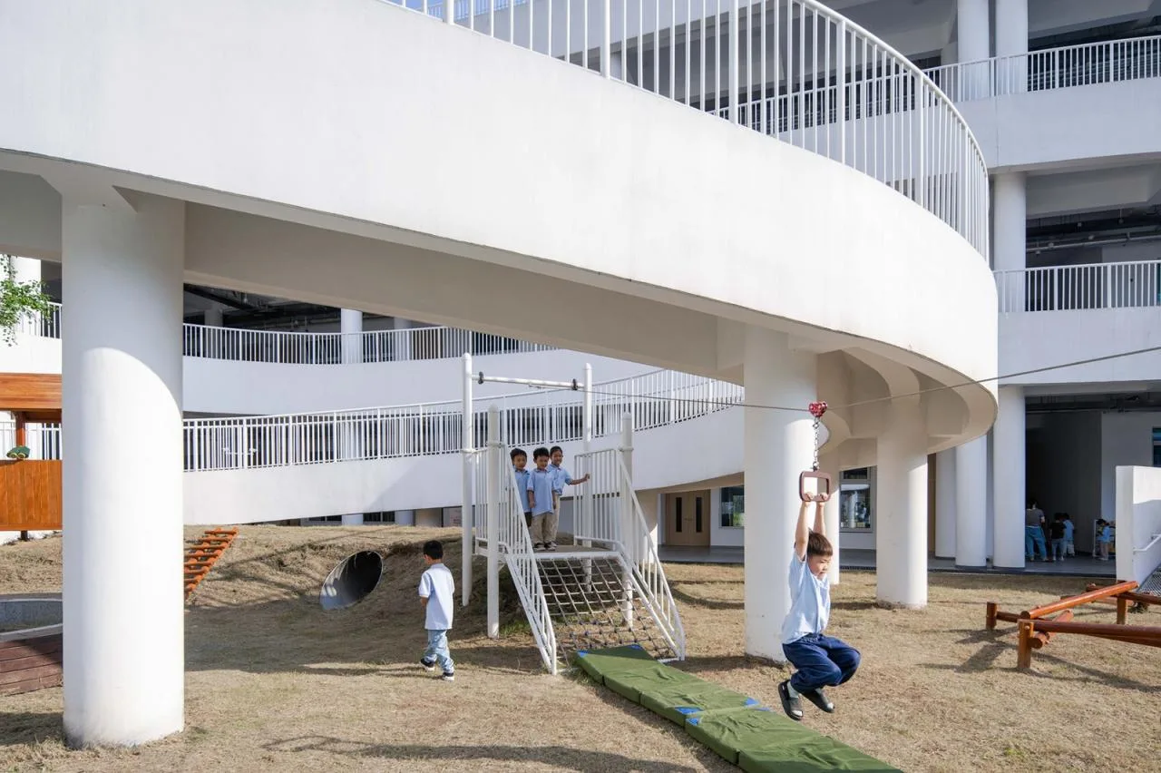 BIM Architecture | Wuxi Huaxing Kindergarten/Yuan Xiuwan Architecture Firm