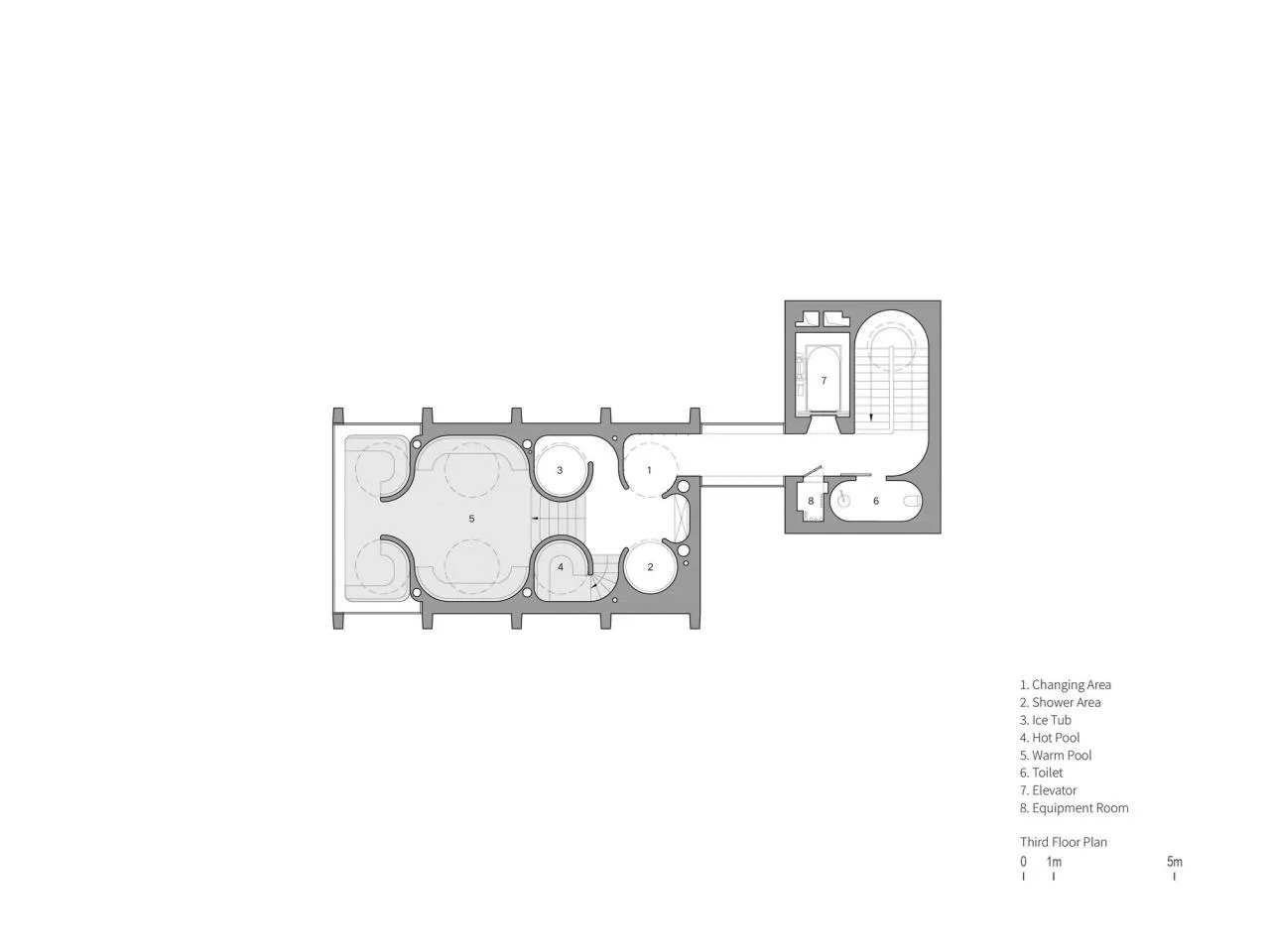 BIM Architecture | Wuling Mountain Eye Stone Soup Spring, Forest Instruments/Vertical Architecture
