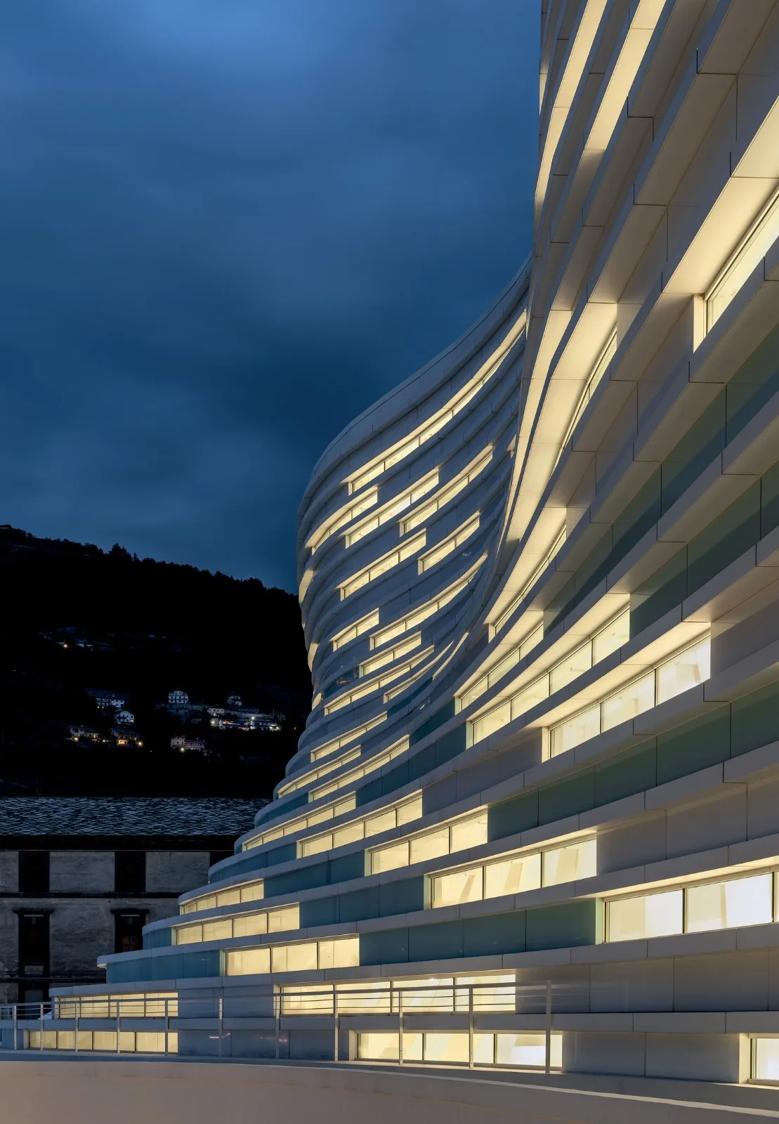 BIM Architecture | Glacier Campus: Valleda Osta University New Campus/MCA Architecture Firm