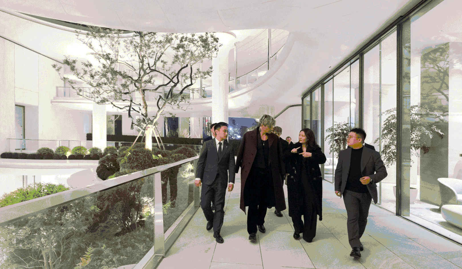 BIM Architecture | Wuhan Yangtze River Skyline, Line+Zhu Peidong's Dual Thinking on Urban Coordinates (Part 2)
