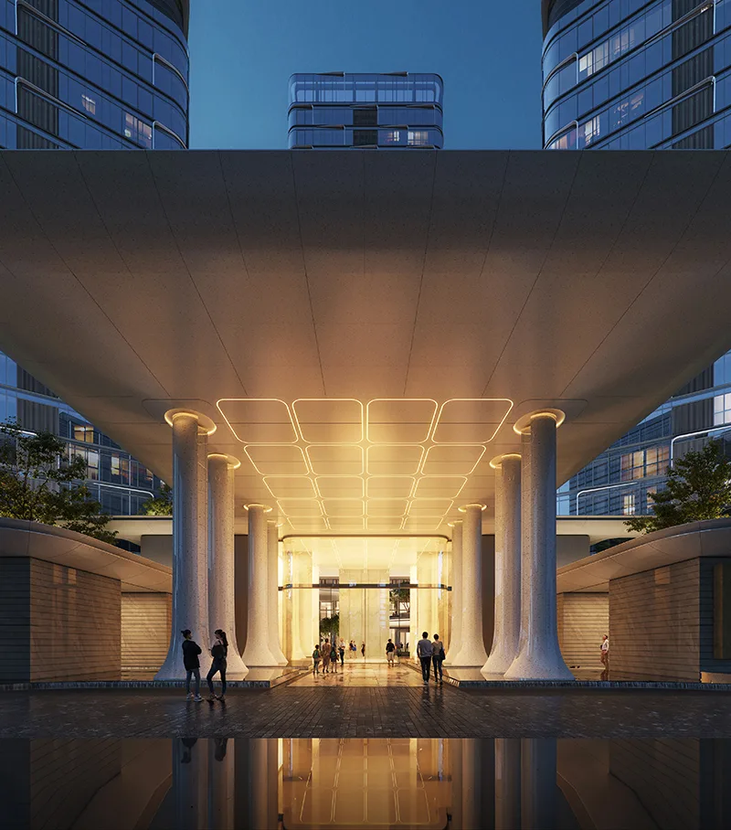 BIM Architecture | Wuhan Yangtze River Skyline, Line+Zhu Peidong's Dual Thinking on Urban Coordinates (Part 2)