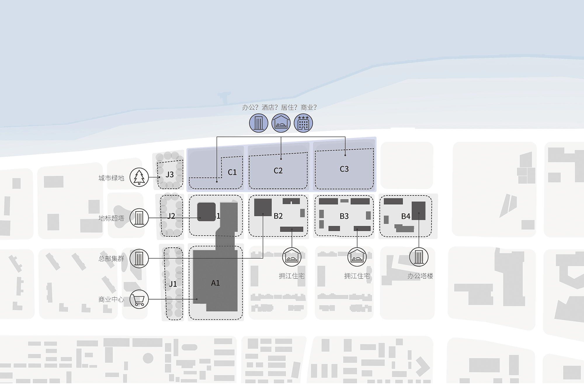 BIM Architecture | Wuhan Yangtze River Skyline, Line+Zhu Peidong's Dual Thinking on Urban Coordinates (Part 2)