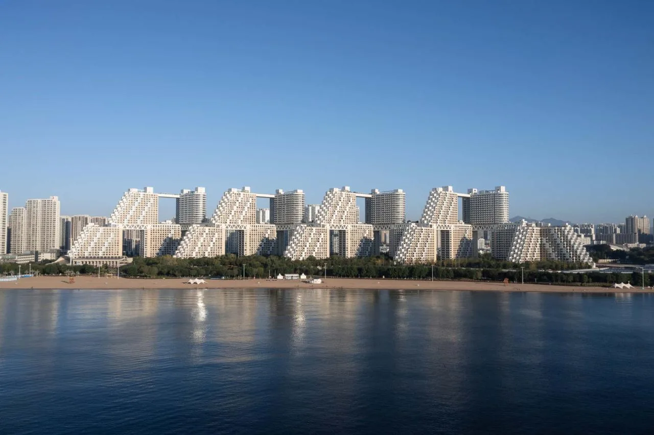 BIM Architecture | Qinhuangdao Haibitai Phase II fully completed/Safdi Architectural Firm