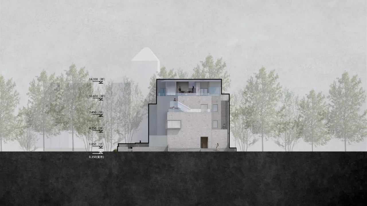 BIM Architecture | Nanjing Gulou Jinshang OCC Restaurant/BUZZ Architecture Firm