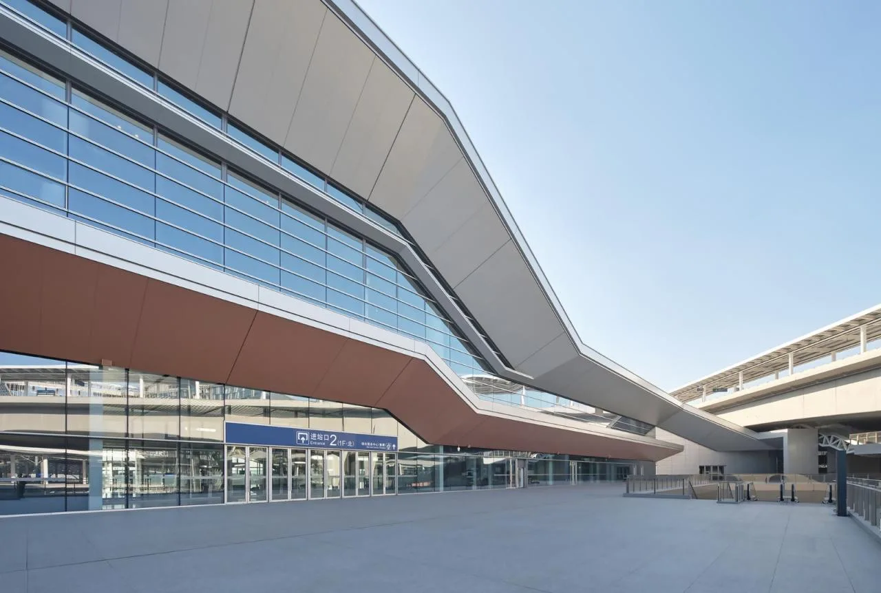 BIM Architecture | Suzhou South Station/Architectural Landscape Design