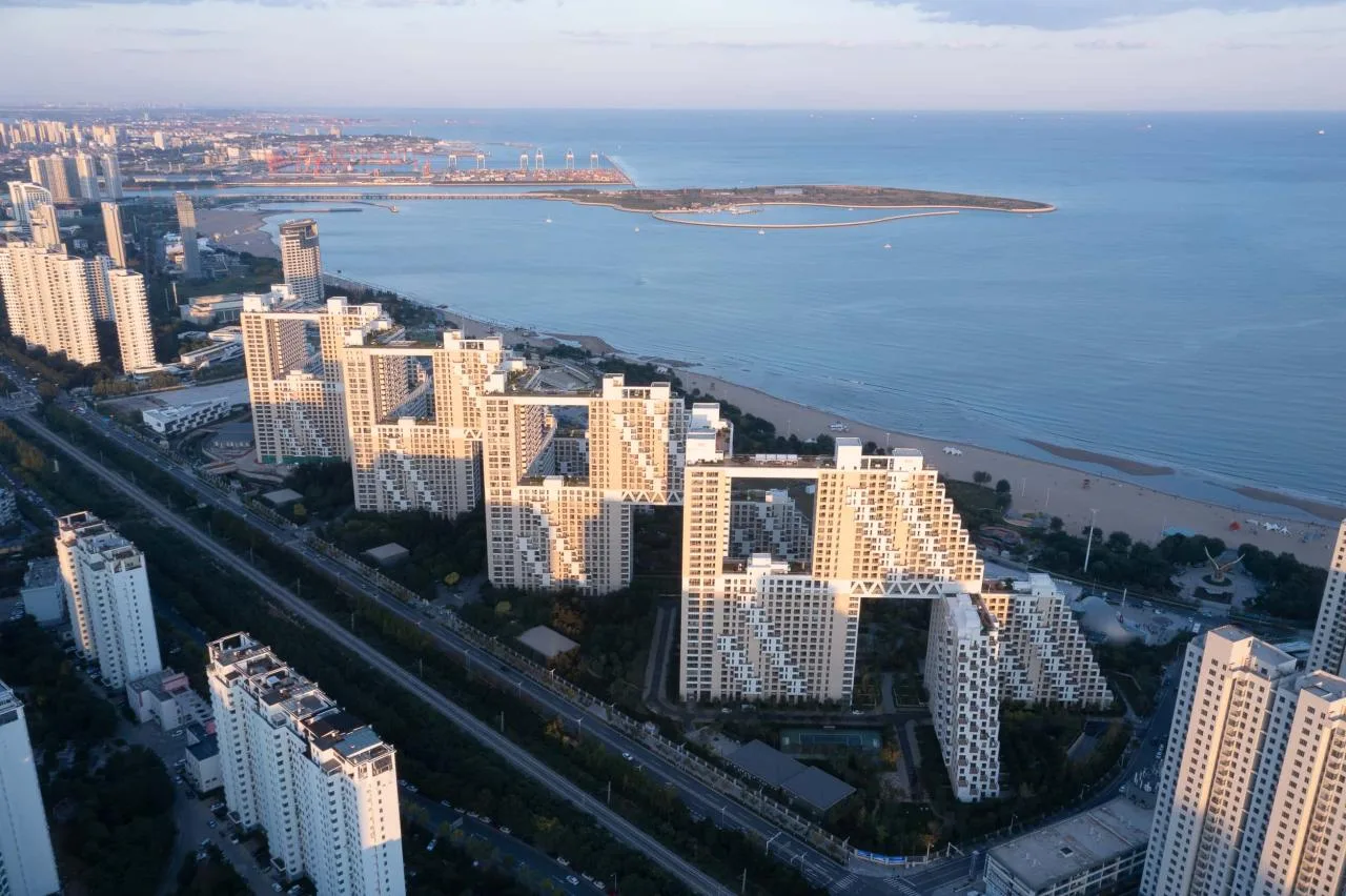 BIM Architecture | Qinhuangdao Haibitai Phase II fully completed/Safdi Architectural Firm