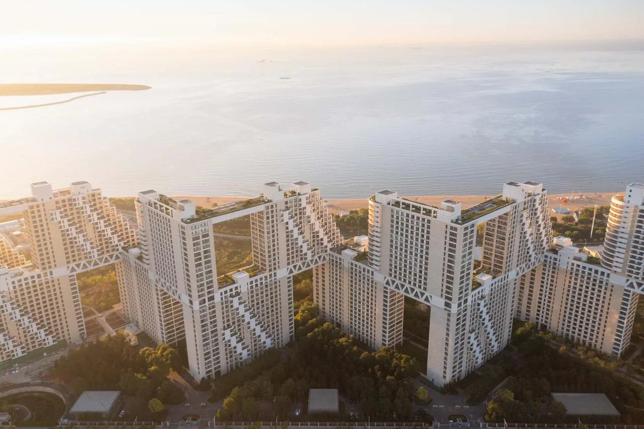 BIM Architecture | Qinhuangdao Haibitai Phase II fully completed/Safdi Architectural Firm