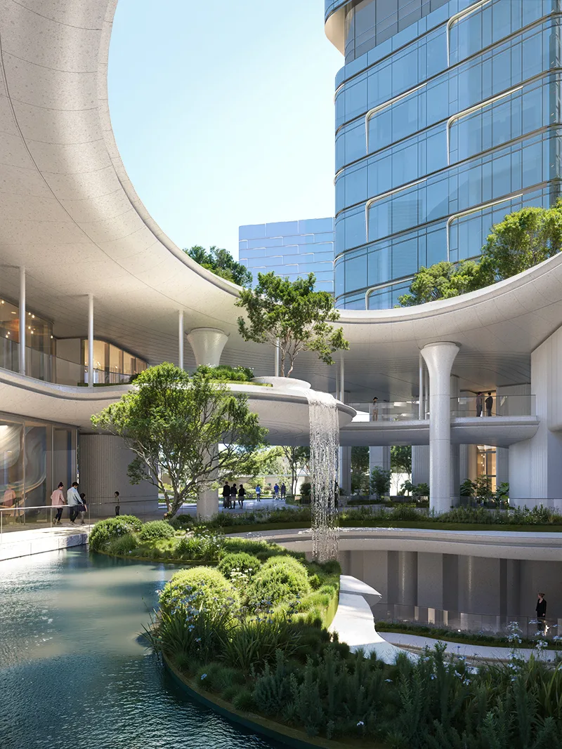 BIM Architecture | Wuhan Yangtze River Skyline, Line+Zhu Peidong's Dual Thinking on Urban Coordinates (Part 2)