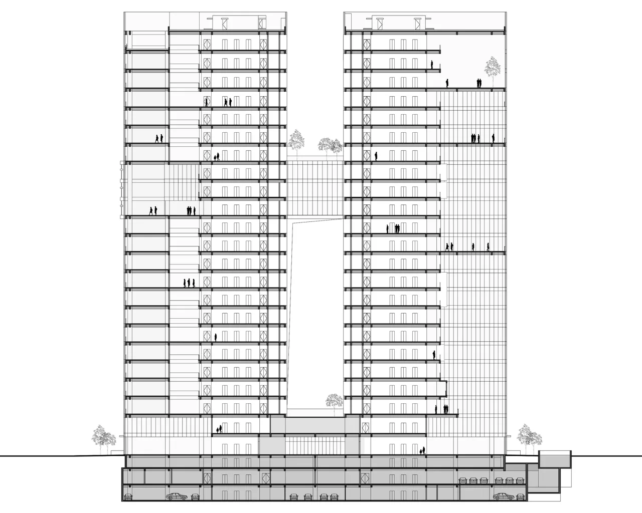 BIM Architecture | Taizhou Yuanjing Center/Gad Works