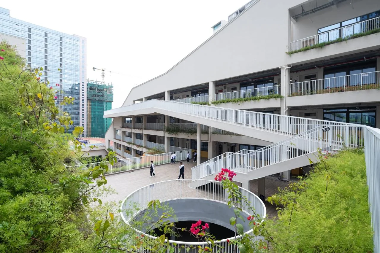BIM Architecture | Qingquan Foreign Language School Junior High School/Yijing Architectural Design, Longhua District, Shenzhen
