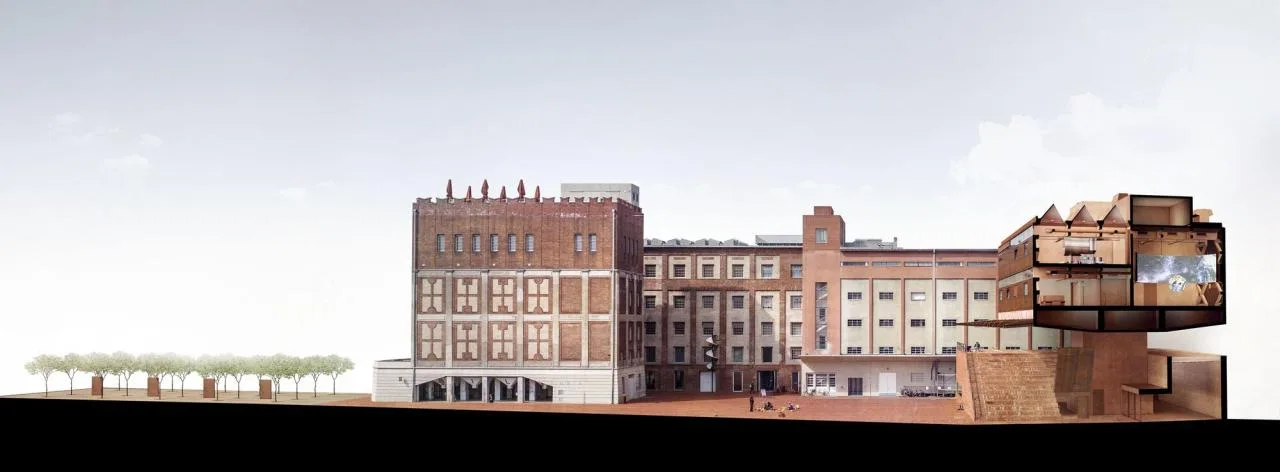 BIM Architecture | Pardubice GAMPA, Sf é ra Building Complex and Automation Plant Public Space/Š e pka Architekti