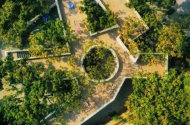 BIM Architecture: Designing On-Site Structures Beneath Longan Trees-BIM WORLD