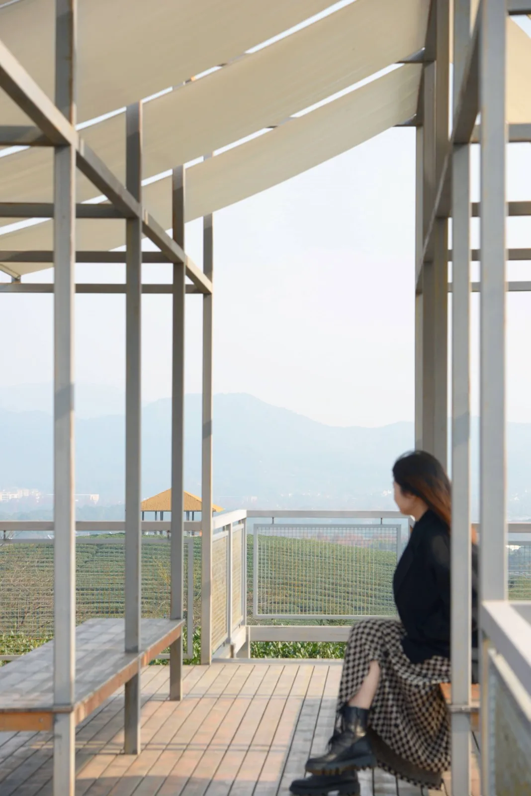 BIM Architecture | Changdai Village Art Village Architecture Series - Chashan Floating Pavilion/Yumu Architecture
