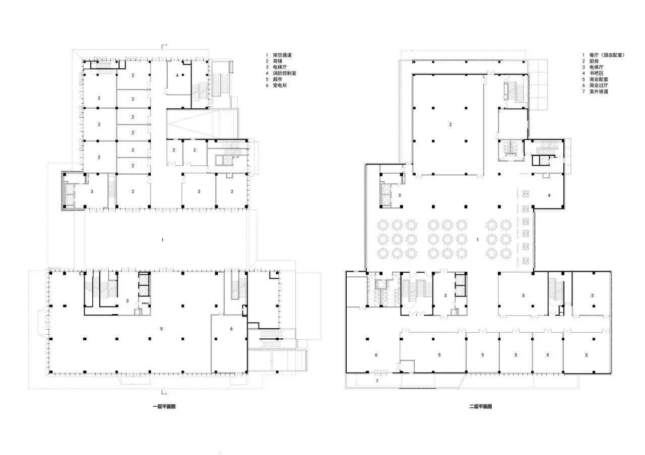 BIM Architecture | Changyang Neighborhood Center in Jingjiang Binjiang New City/Zhong Huaying Studio at Nanjing University of Architecture