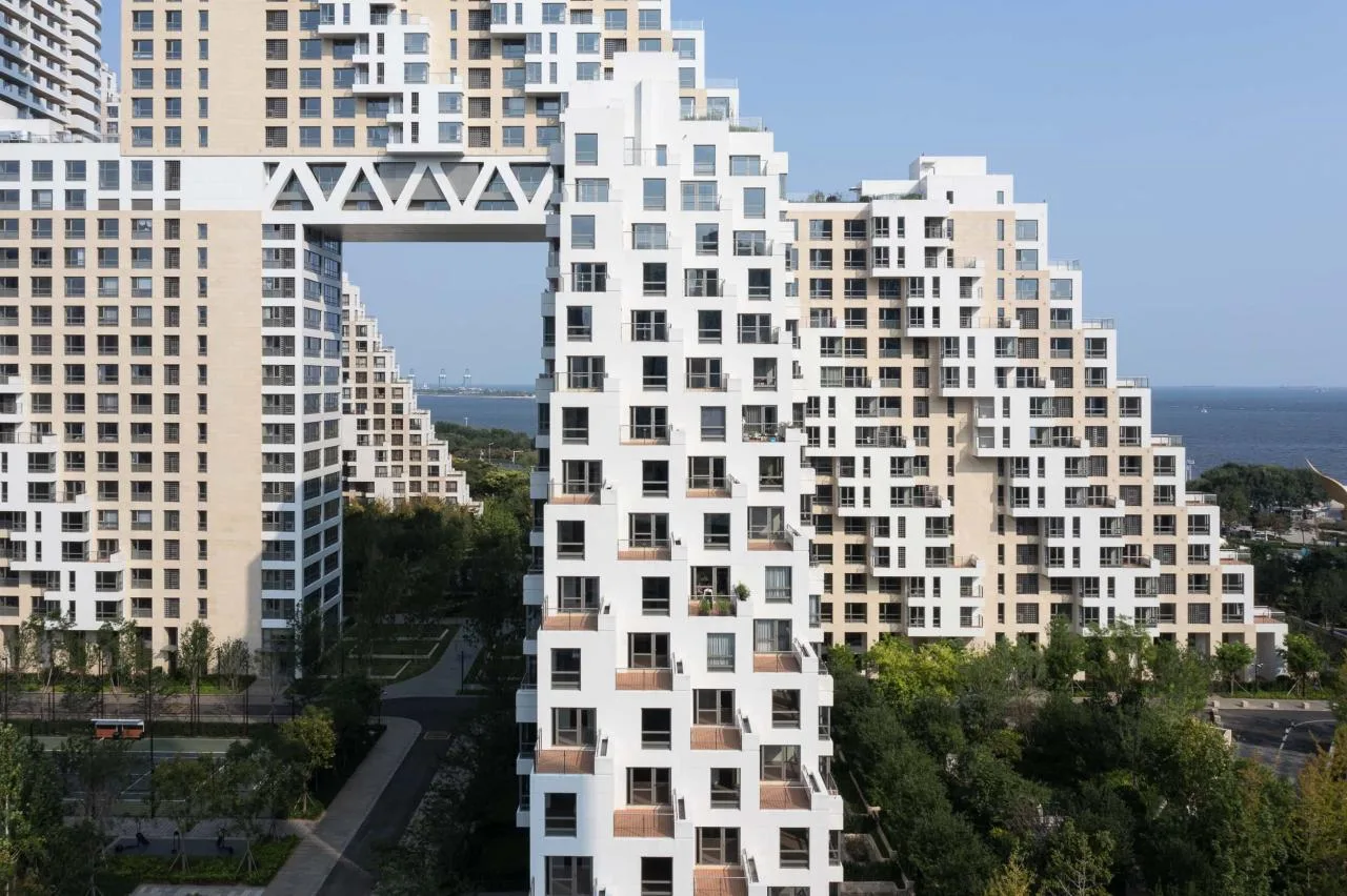 BIM Architecture | Qinhuangdao Haibitai Phase II fully completed/Safdi Architectural Firm