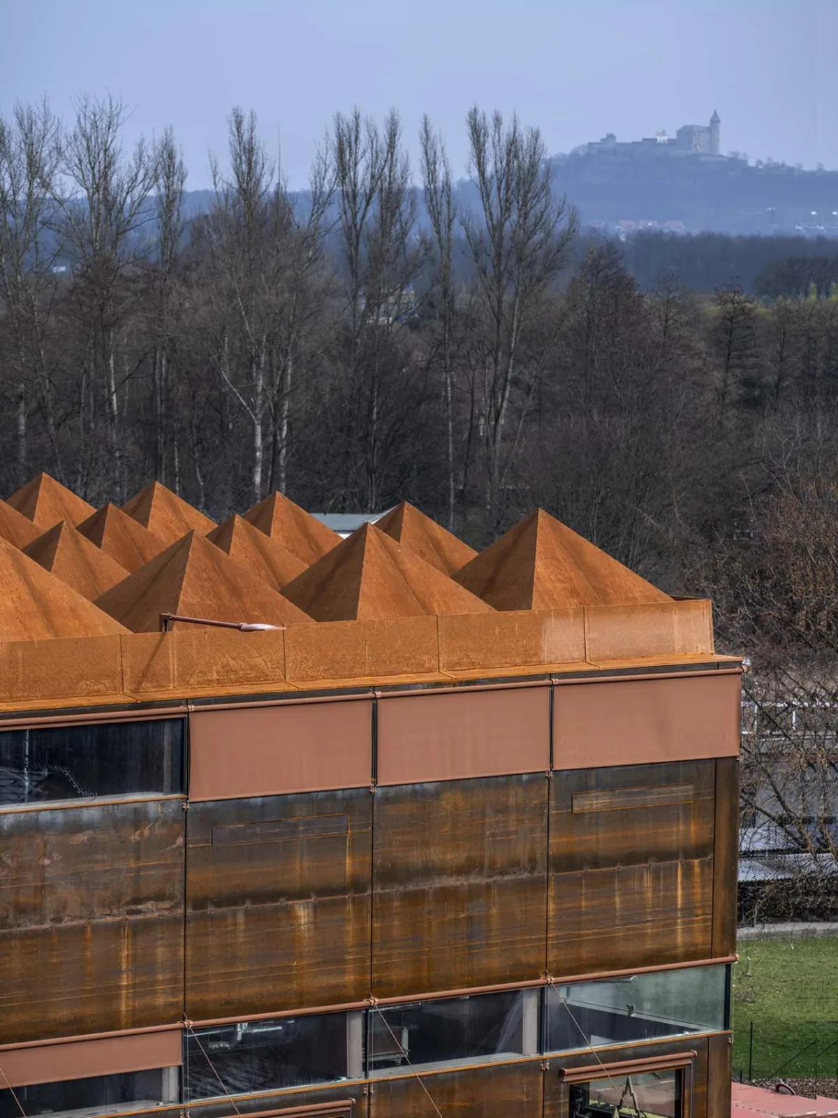 BIM Architecture | Pardubice GAMPA, Sf é ra Building Complex and Automation Plant Public Space/Š e pka Architekti