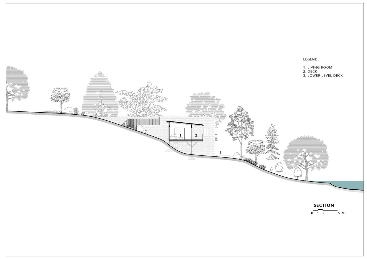 BIM Architecture | Sloping House/Red Brick Studio
