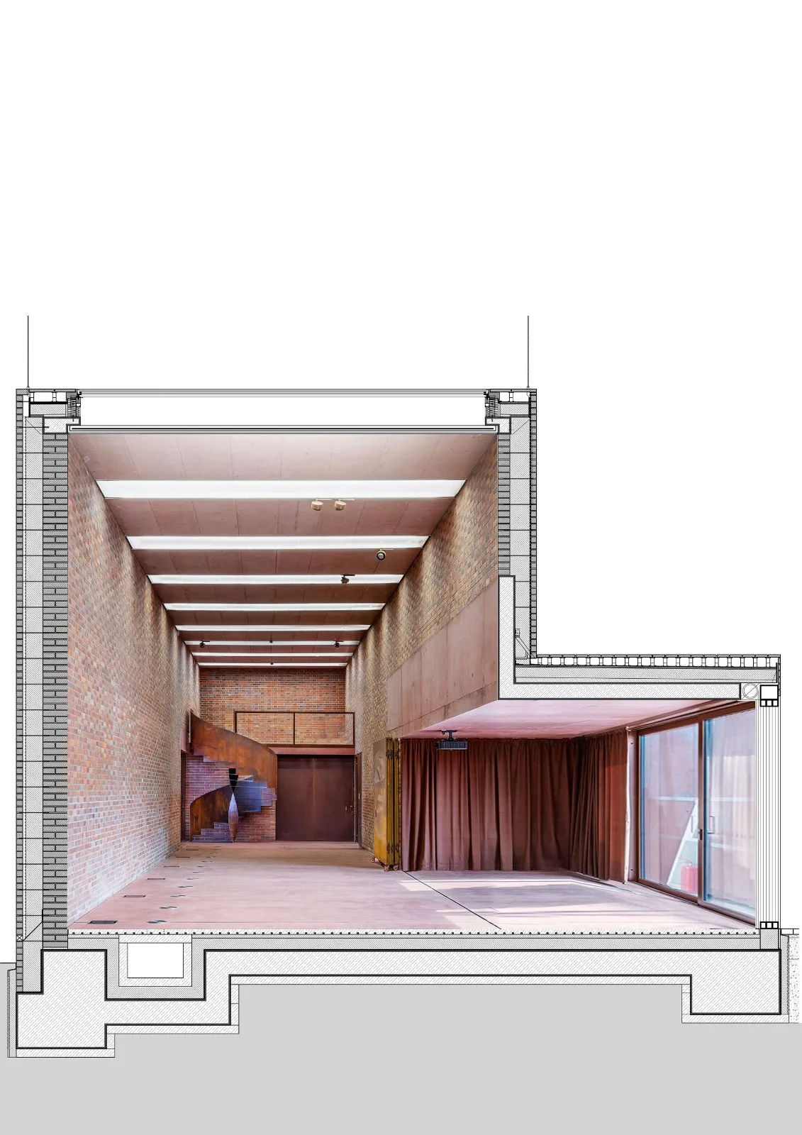 BIM Architecture | Pardubice GAMPA, Sf é ra Building Complex and Automation Plant Public Space/Š e pka Architekti