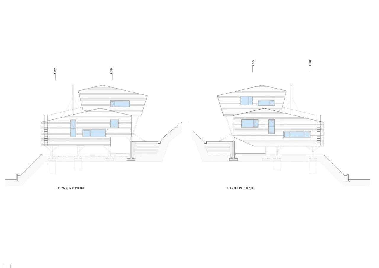 BIM Architecture | Namonkaxiu Cottage/Schwember García-Huidobro Arquitectos