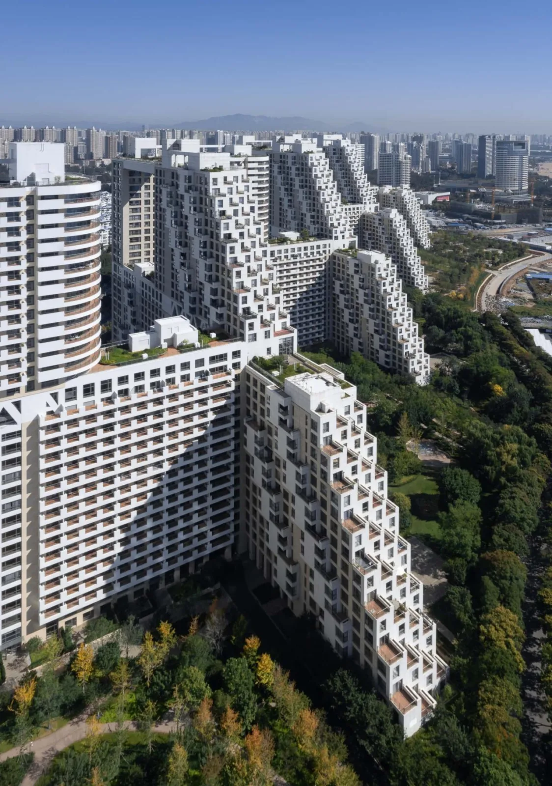 BIM Architecture | Qinhuangdao Haibitai Phase II fully completed/Safdi Architectural Firm