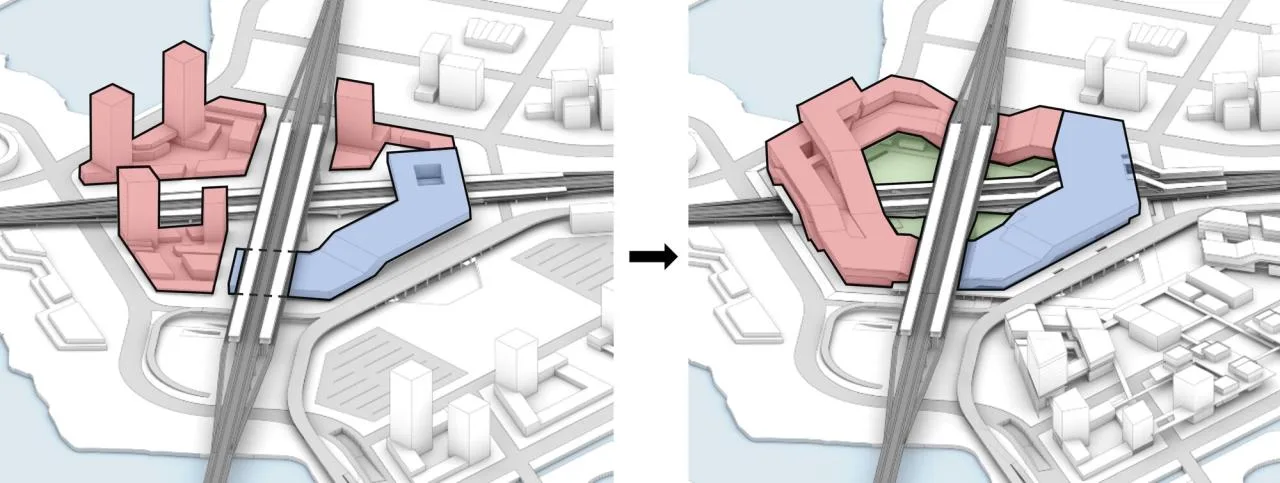 BIM Architecture | Suzhou South Station/Architectural Landscape Design