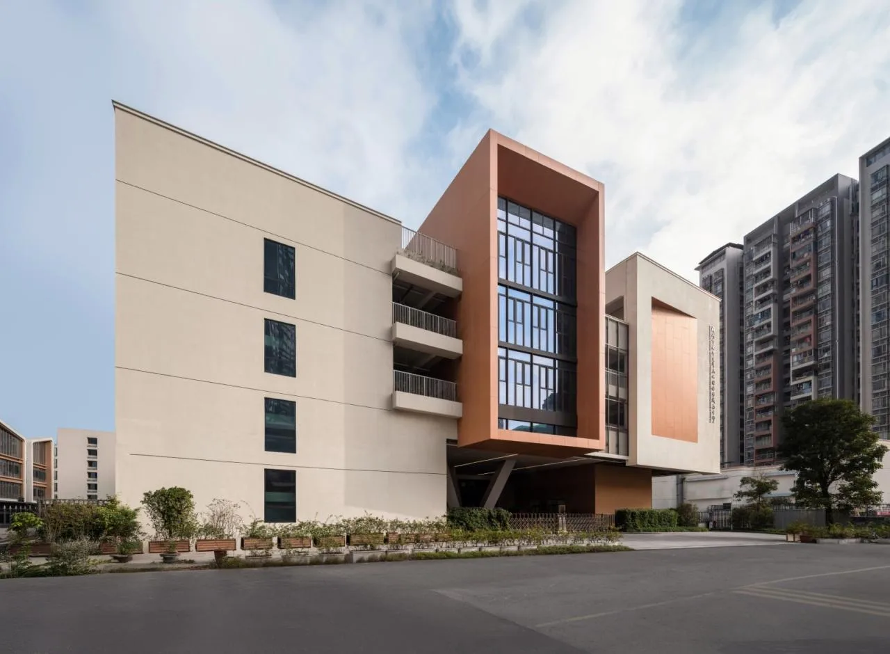BIM Architecture | Qingquan Foreign Language School Junior High School/Yijing Architectural Design, Longhua District, Shenzhen