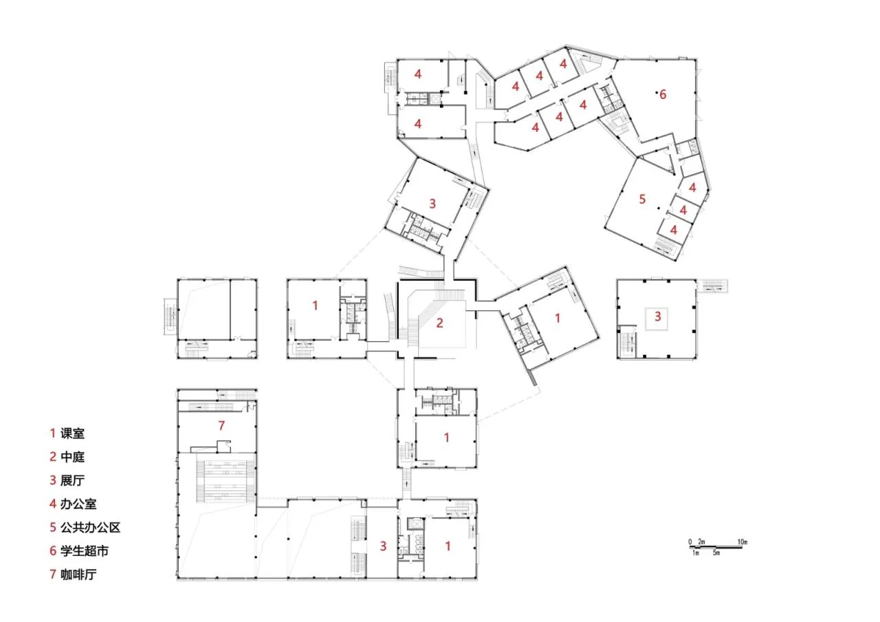 BIM Architecture | Beijing Normal University Zhuhai Campus Yuanbai Building/Tsinghua University Architectural Design and Research Institute