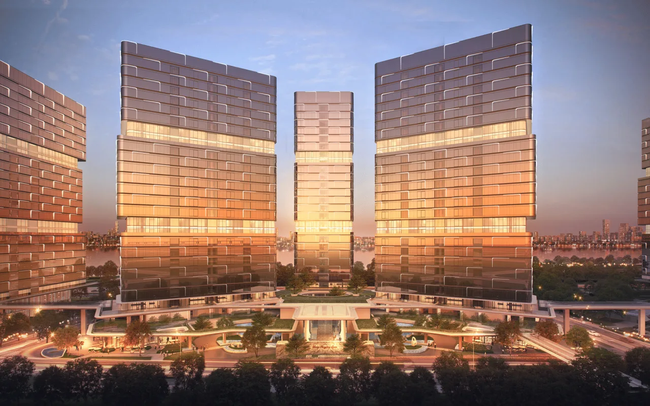 BIM Architecture | Wuhan Yangtze River Skyline, Line+Zhu Peidong's Dual Thinking on Urban Coordinates (Part 2)