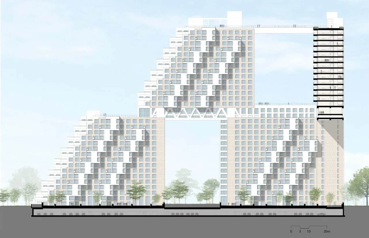 BIM Architecture | Qinhuangdao Haibitai Phase II fully completed/Safdi Architectural Firm