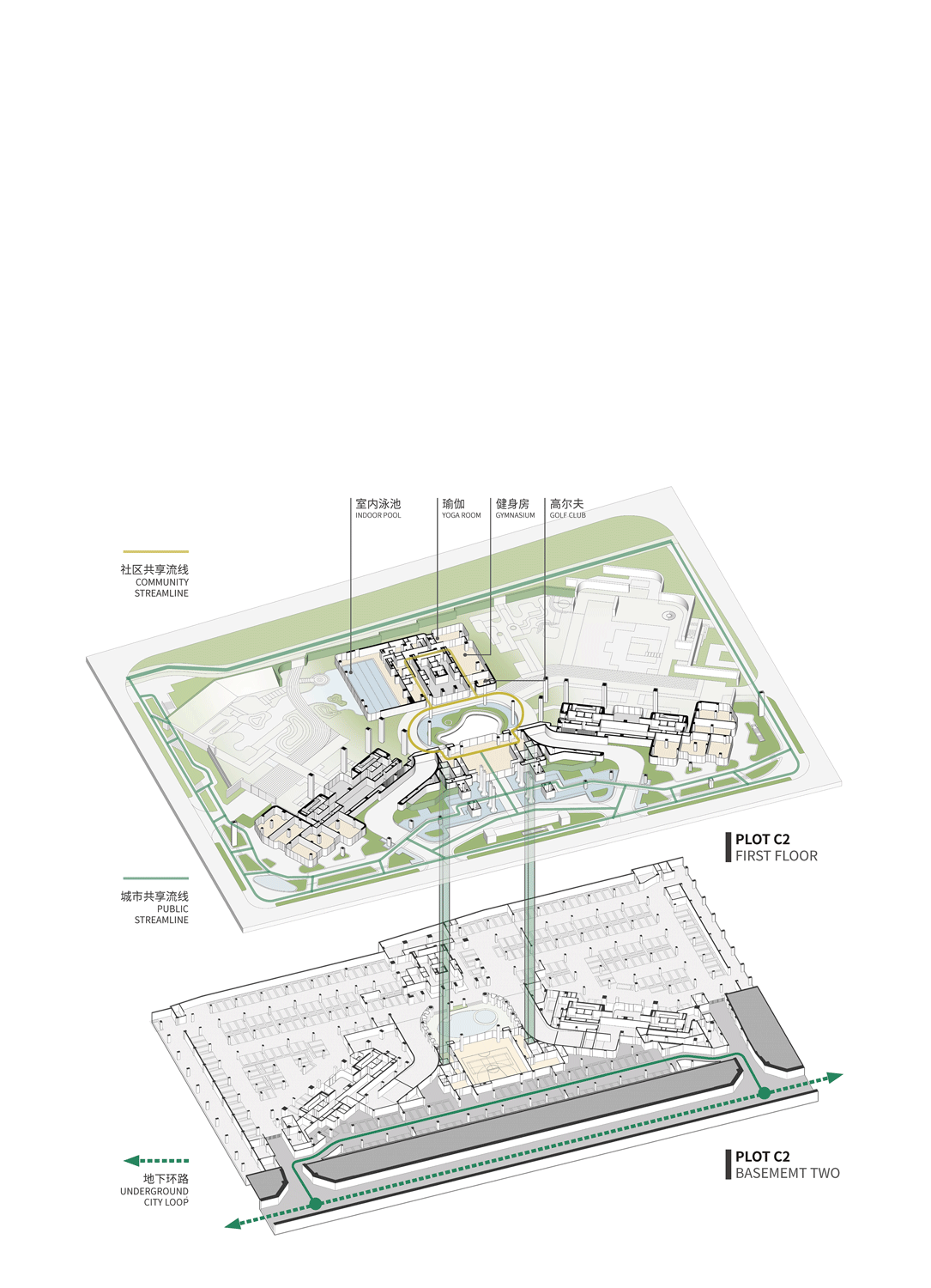 BIM Architecture | Wuhan Yangtze River Skyline, Line+Zhu Peidong's Dual Thinking on Urban Coordinates (Part 2)