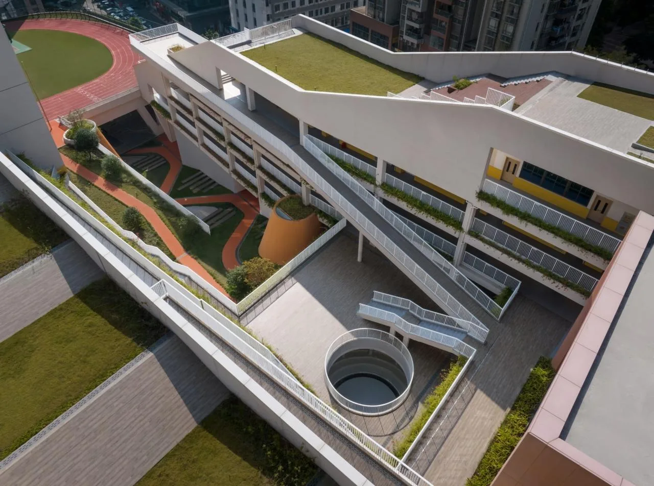 BIM Architecture | Qingquan Foreign Language School Junior High School/Yijing Architectural Design, Longhua District, Shenzhen