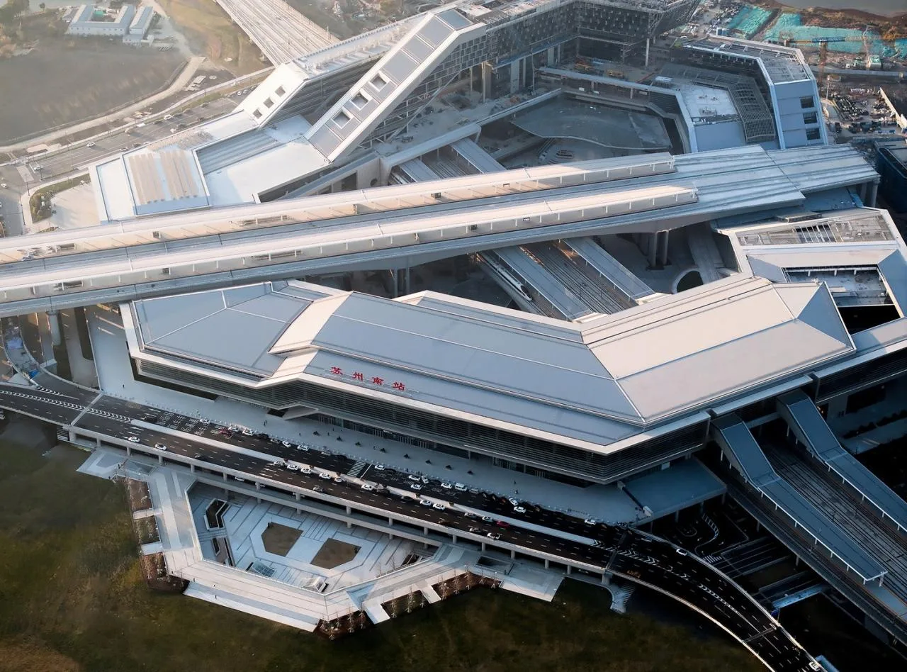 BIM Architecture | Suzhou South Station/Architectural Landscape Design