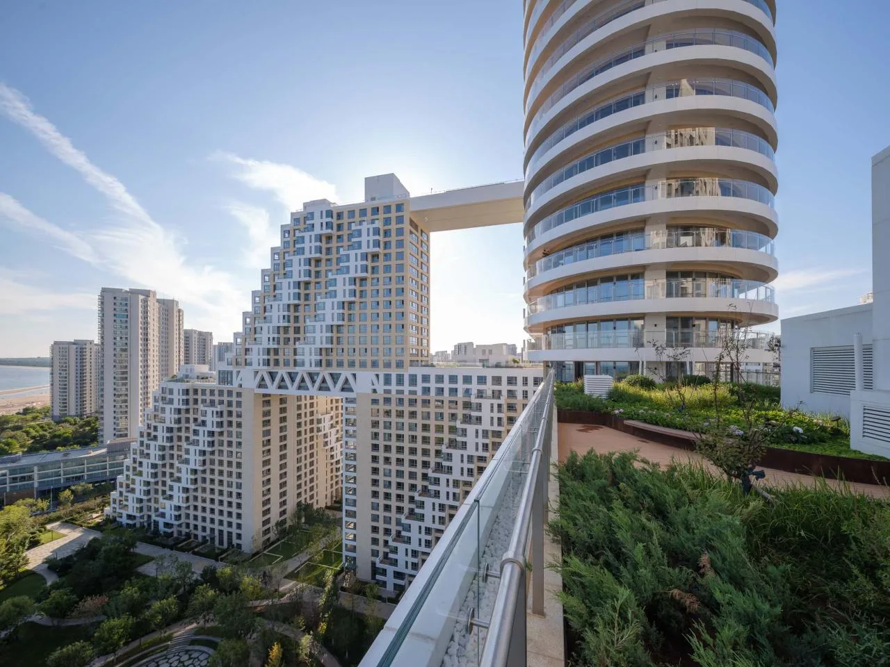 BIM Architecture | Qinhuangdao Haibitai Phase II fully completed/Safdi Architectural Firm