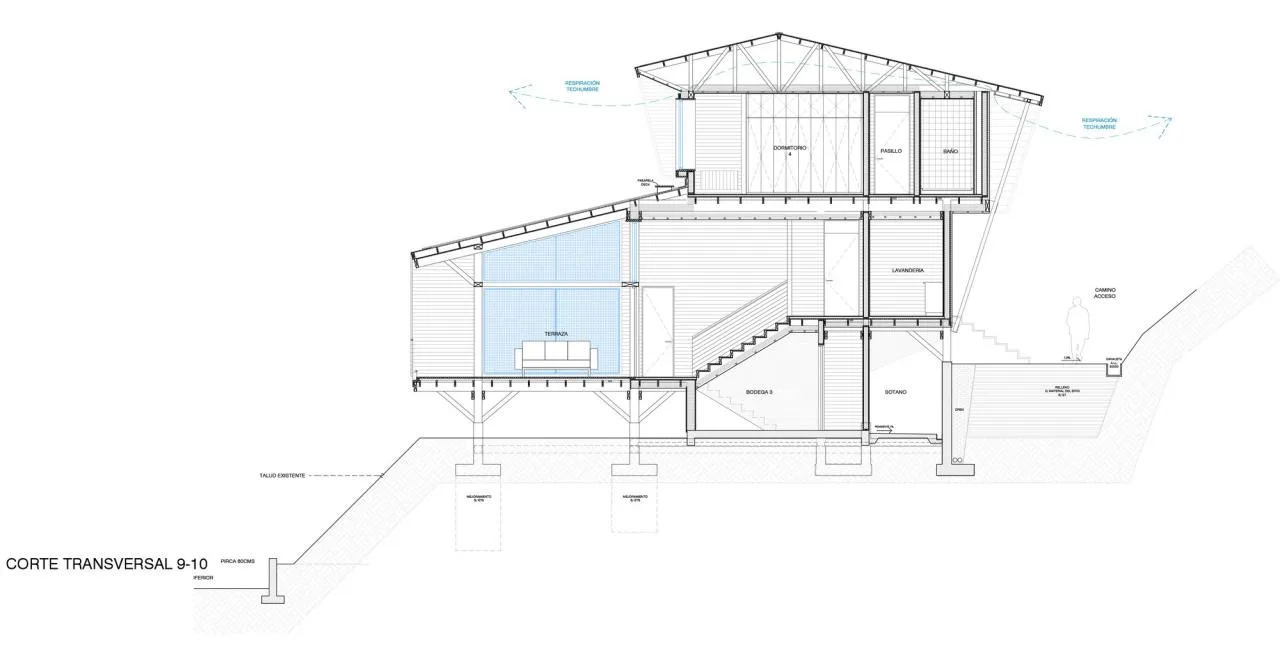 BIM Architecture | Namonkaxiu Cottage/Schwember García-Huidobro Arquitectos