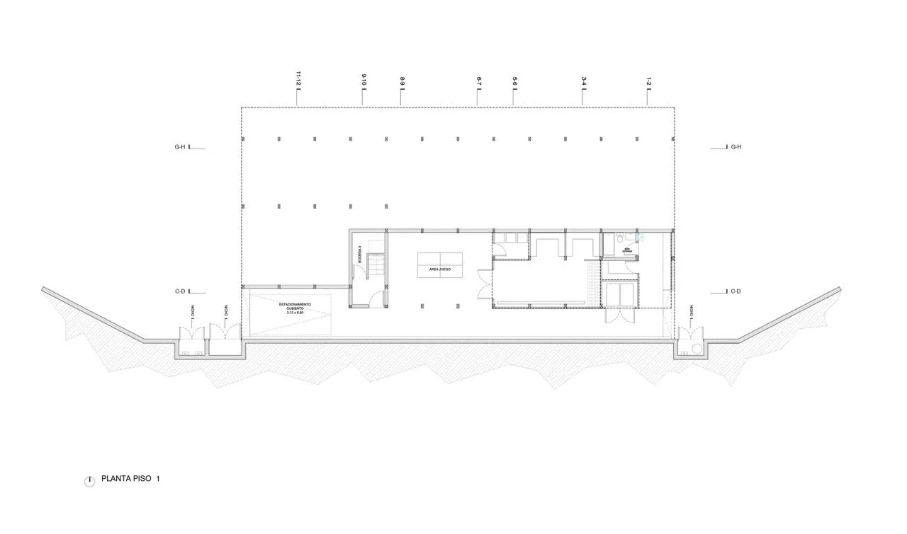 BIM Architecture | Namonkaxiu Cottage/Schwember García-Huidobro Arquitectos