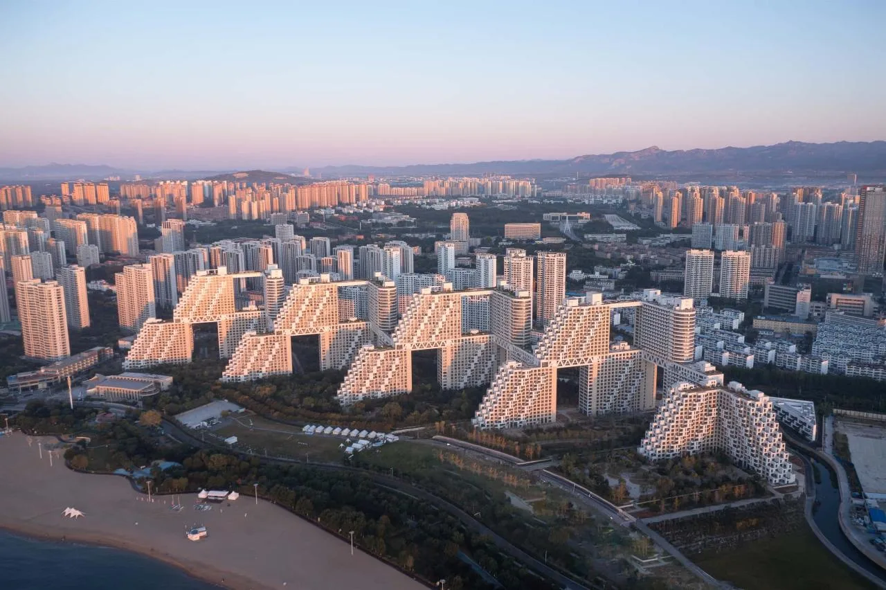 BIM Architecture | Qinhuangdao Haibitai Phase II fully completed/Safdi Architectural Firm
