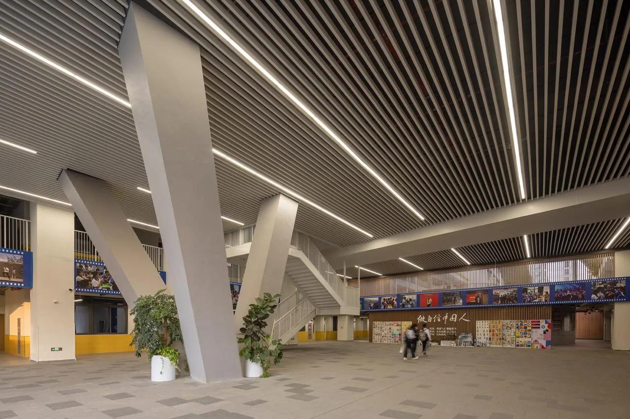 BIM Architecture | Qingquan Foreign Language School Junior High School/Yijing Architectural Design, Longhua District, Shenzhen